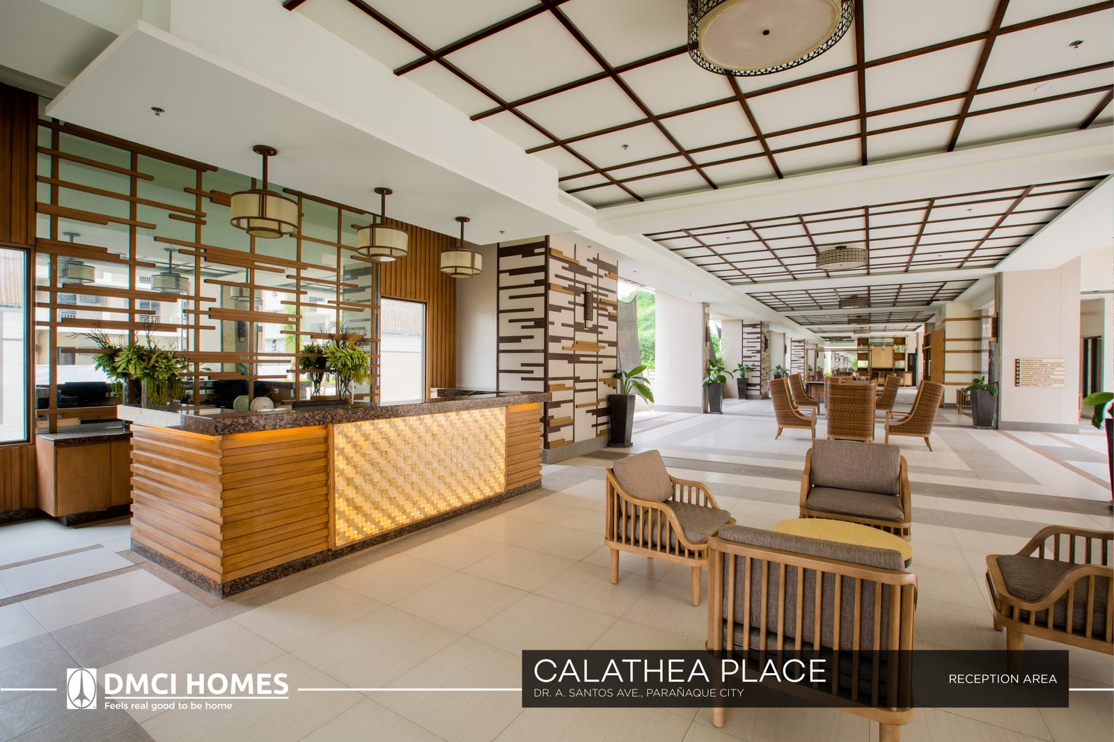 CALATHEA reception area